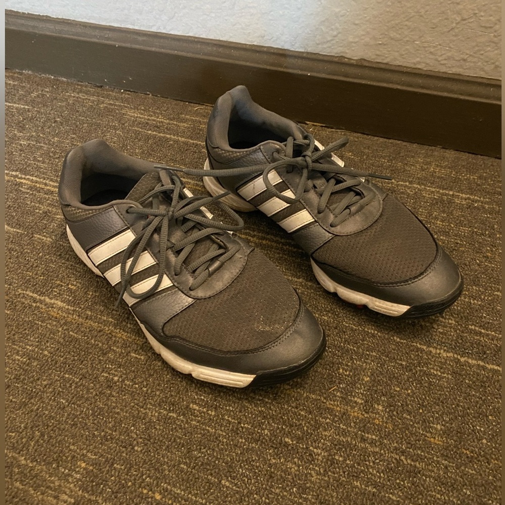 Adidas Men's Gray Golf Cleats Tech Response Size 10.5